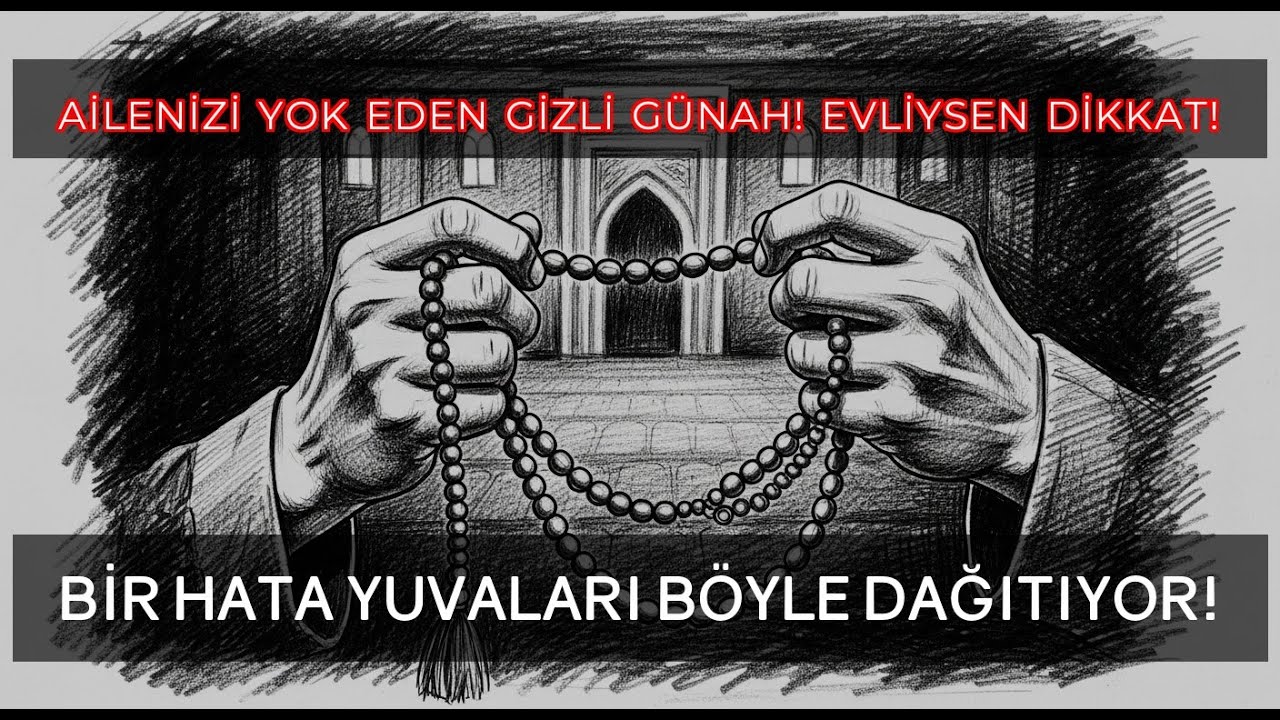 AİLENİZİ YOK EDEN GİZLİ GÜNAH! Evliyseniz Bu Tuzağa Sakın Düşmeyin!