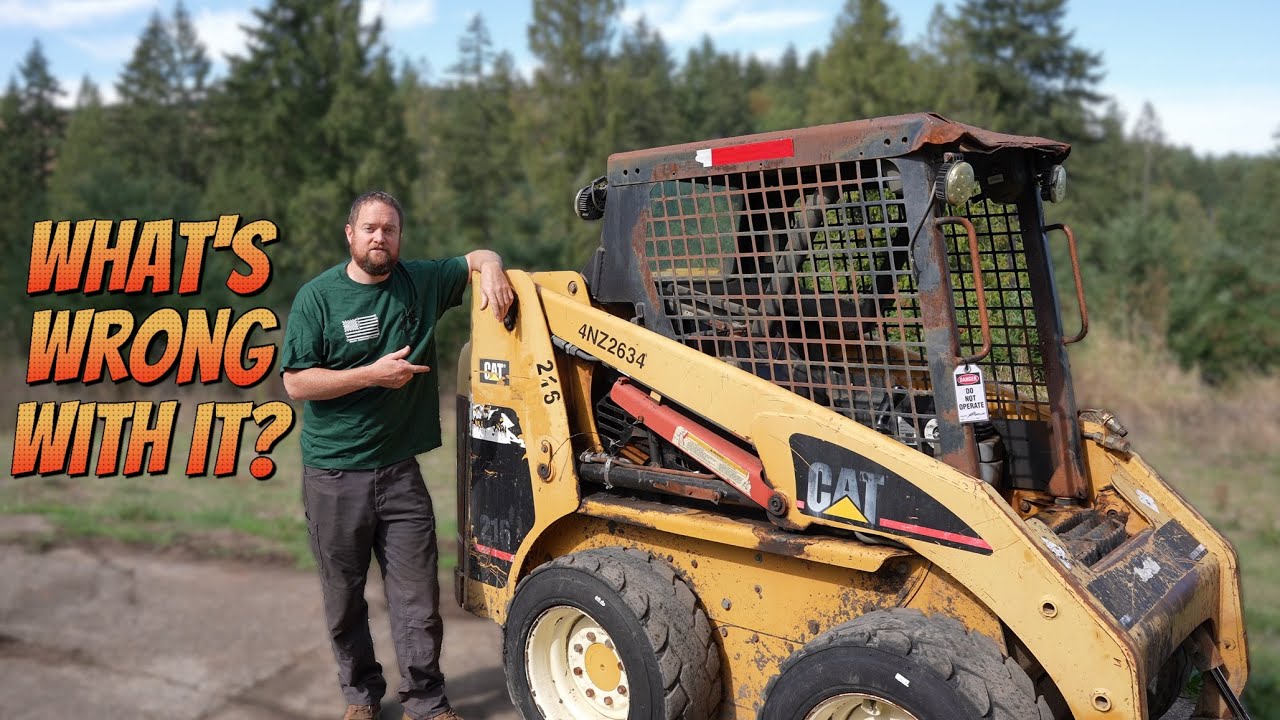 A Cat skid steer for $4500!  How could I go wrong?