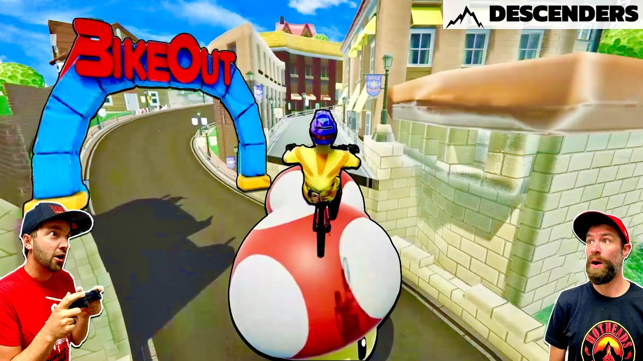 I Found A MARIO BIKE PARK!