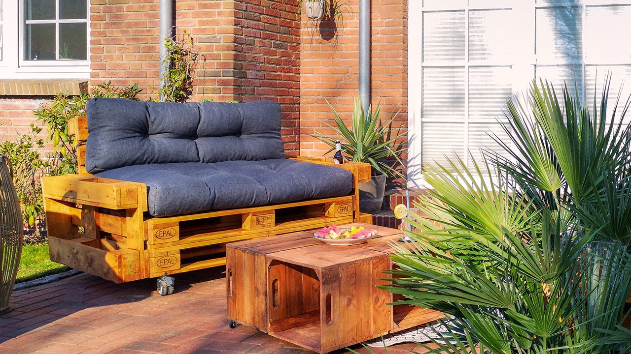 Comment construire un salon de jardin en palettes | WAGNER