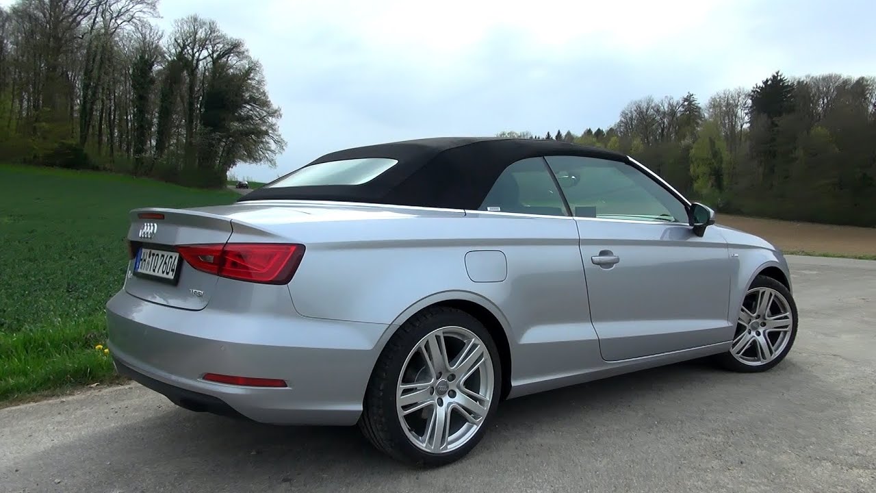 2015 Audi A3 Cabrio 1.4 TFSI (125 HP) Test Drive