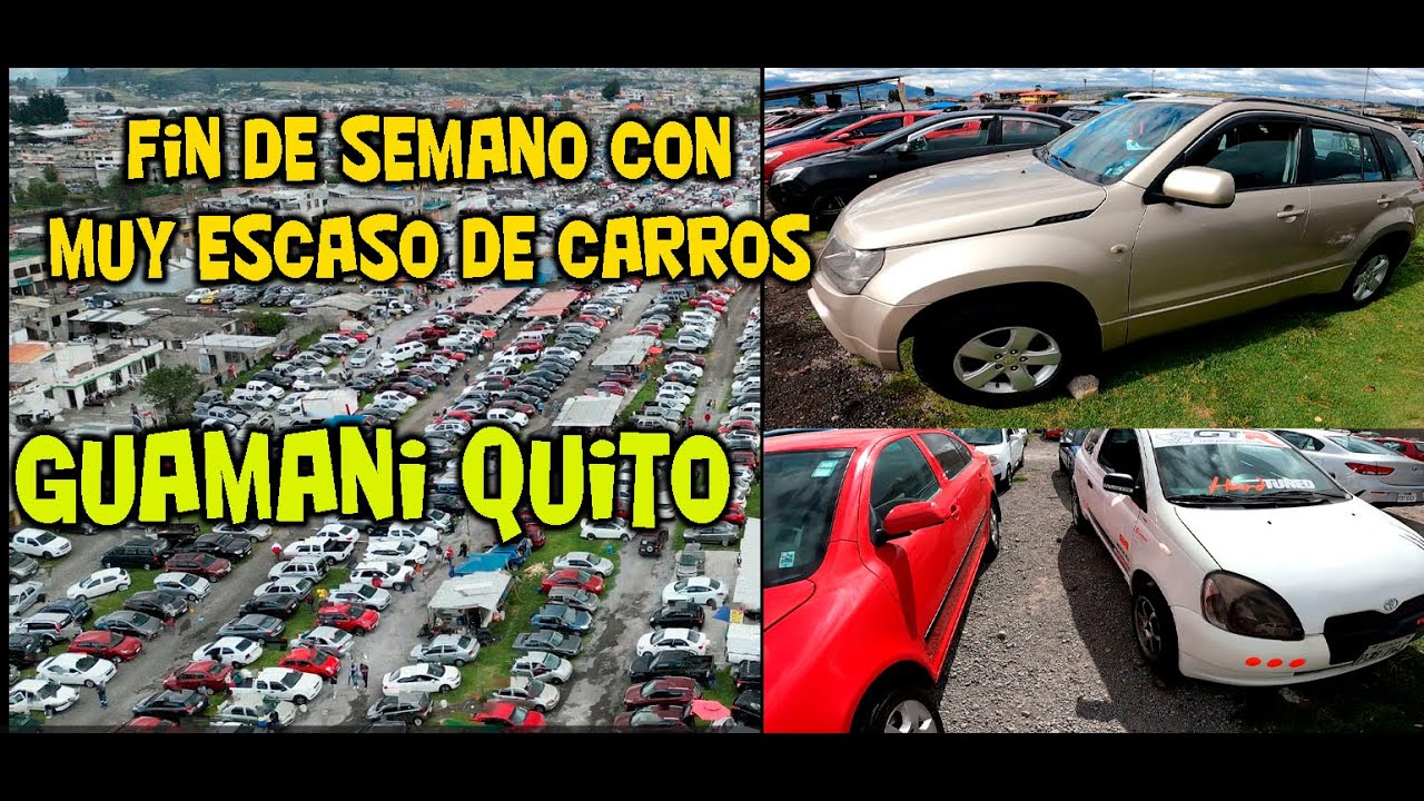 CON  VARIEDAD  DE CARROS Y MUY POCOS EN LA FERIA DE GUAMANI