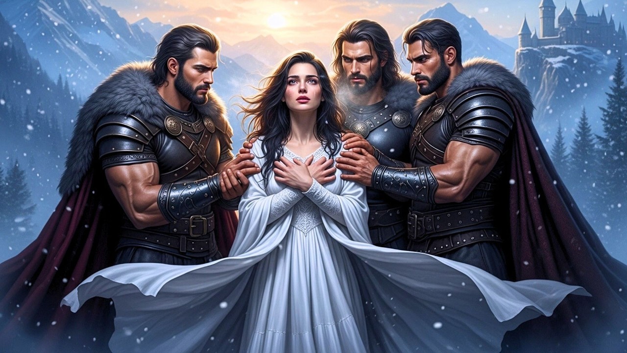“Do Not Resist”—Three Alpha Kings Claim the First-Heat Omega She Tried to Hide”