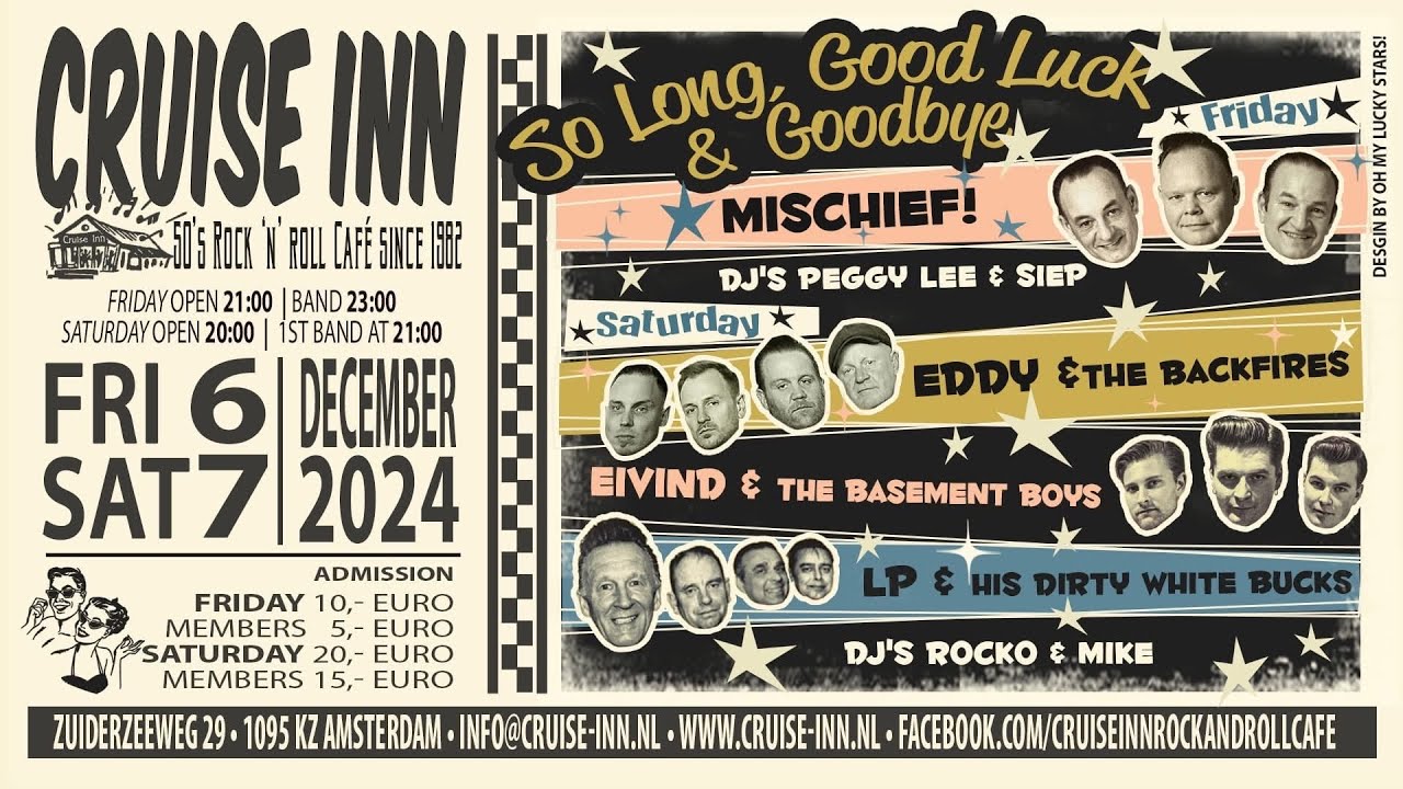 Cruise Inn Goodbye, Untill…….
