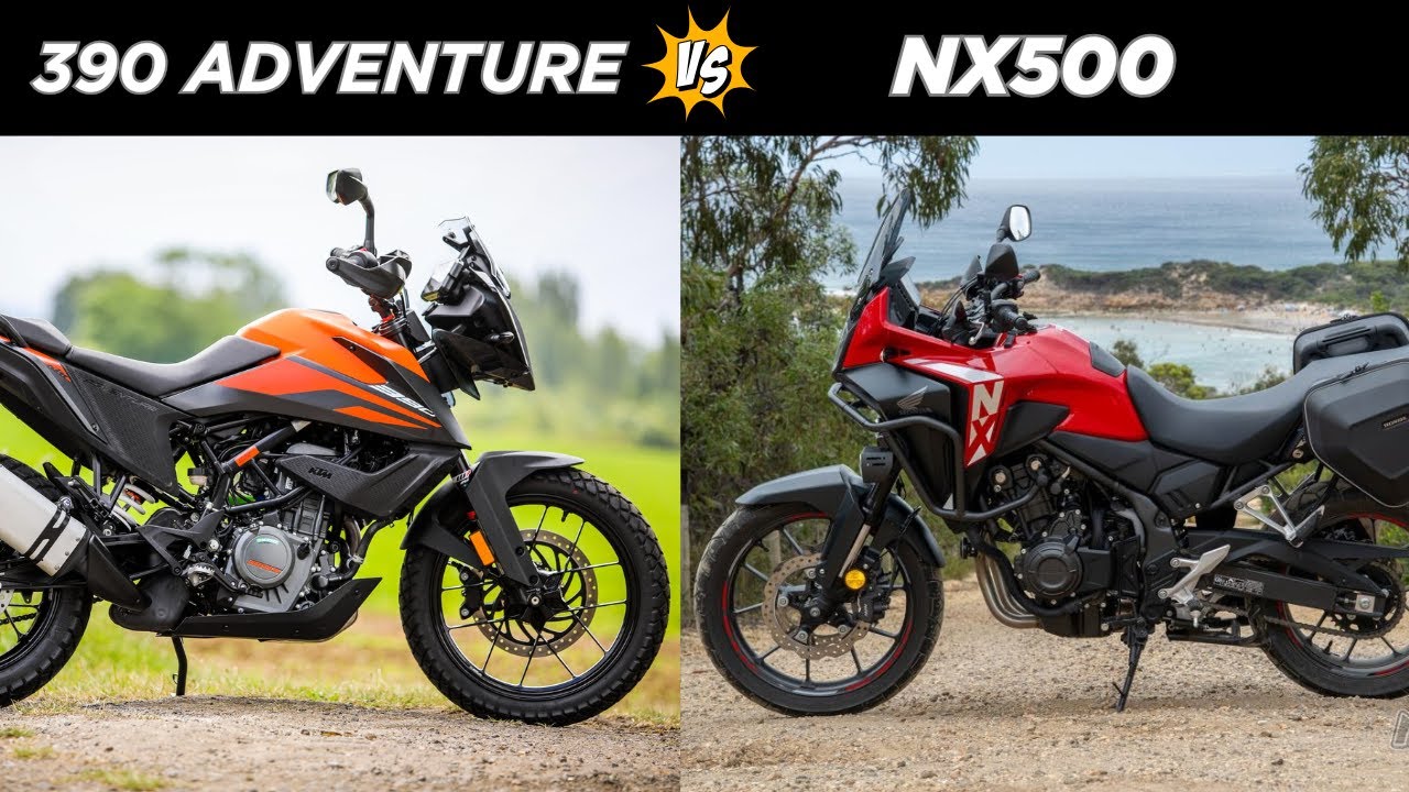 KTM 390 Adventure против Honda NX500: какой мотоцикл класса «приключенческий» стоимостью 8000 дол...