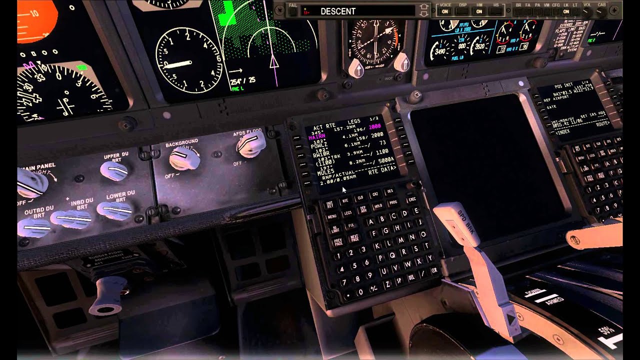 PMDG Boeing 737-800 - IRS Failure Procedure
