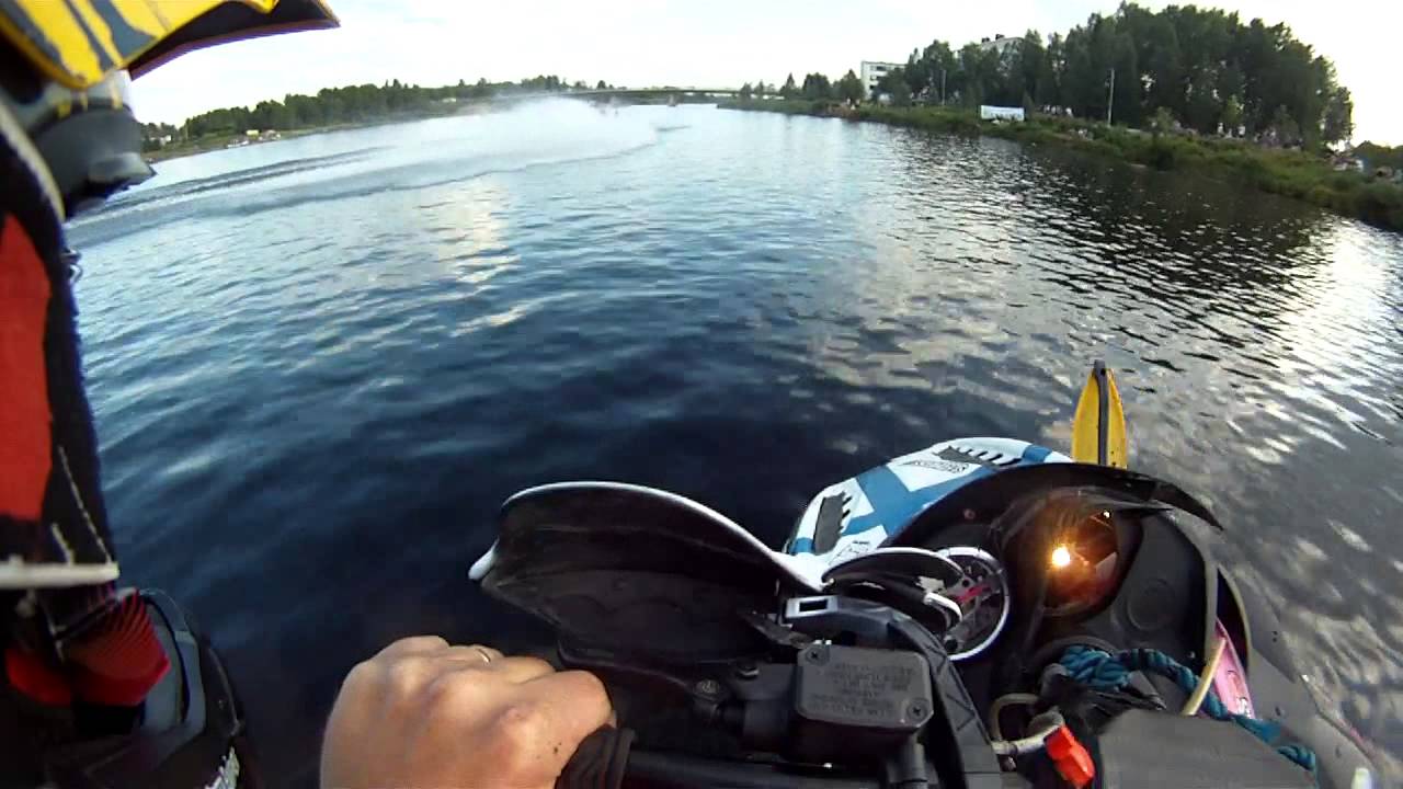 Sodankylä Watercross 2013 open oval a final