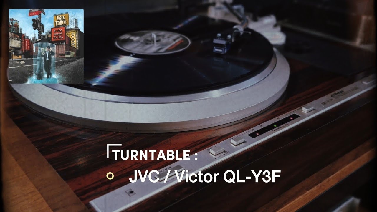 JVC / Victor Ql-Y3F - Vintage Turntable (French Trip-Hop)