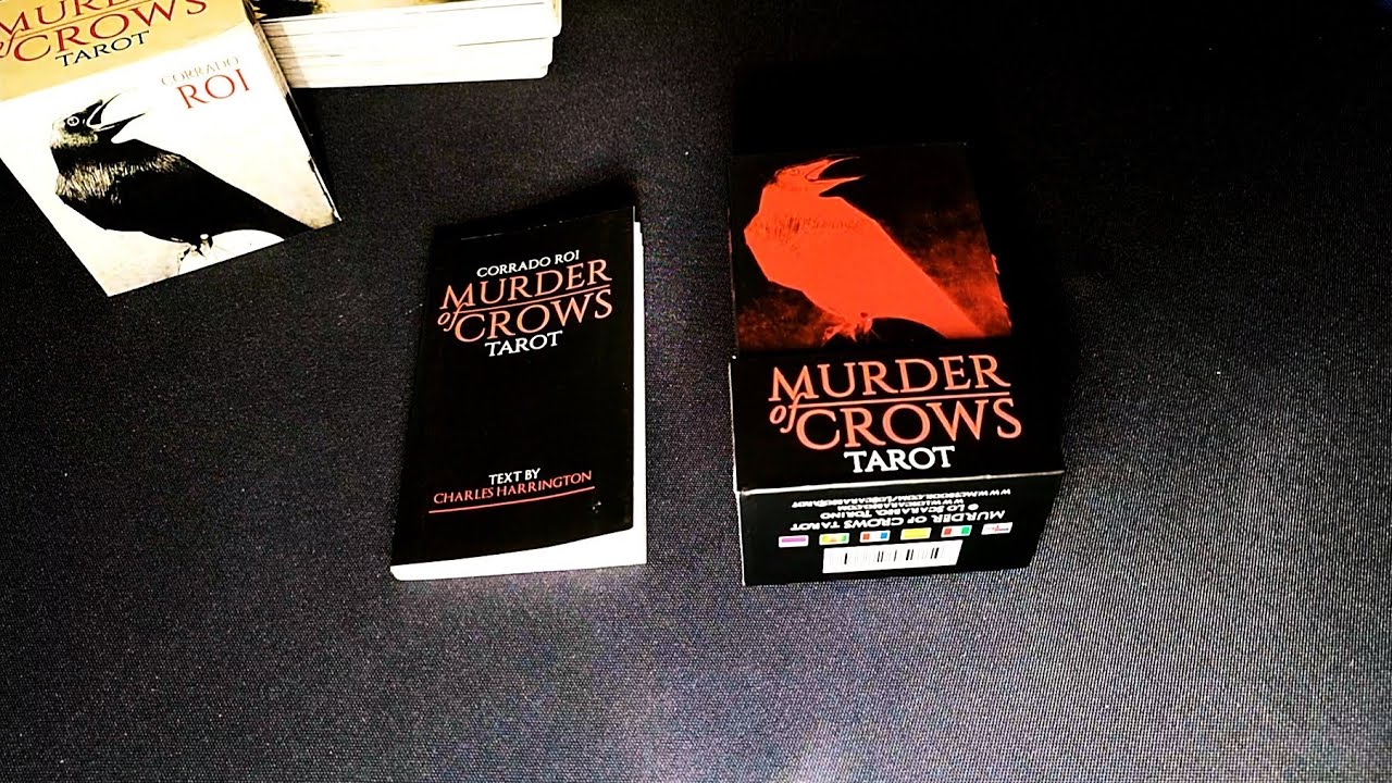 ОБЗОР ТАРО ВОРОН СМЕРТИ | ТАРО СТАЯ ВОРОН | MURDER OF CROWS TAROT REVIEW | ОБЗОР КОЛОДЫ