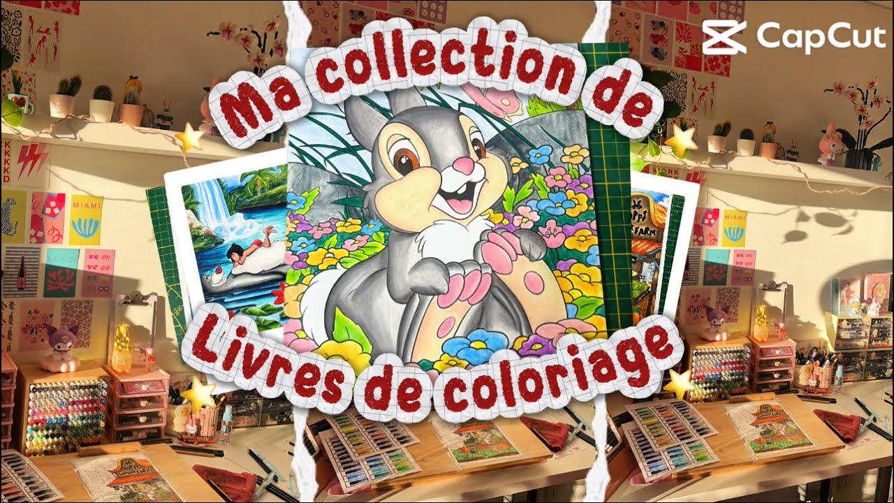 Ma collection de livres de coloriage Hors Mystère | Disney et Hors Disney 🧙📚🖍️