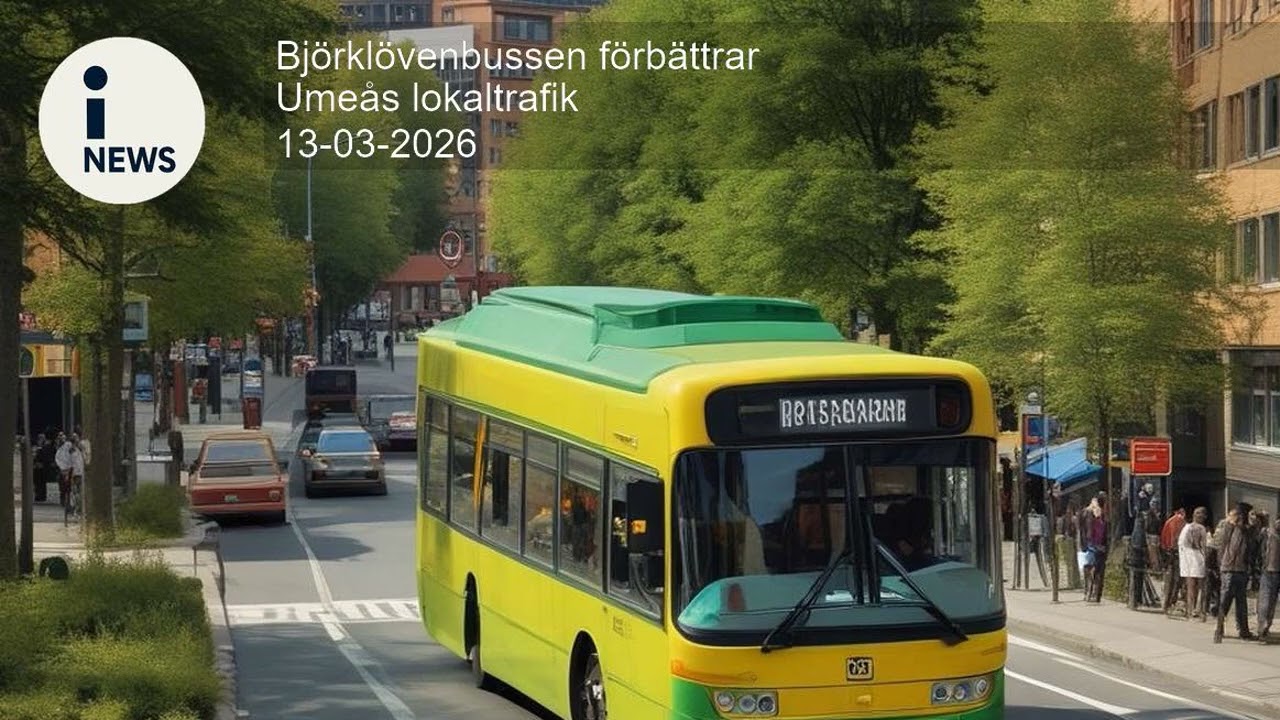 Björklövenbussen förbättrar Umeås lokaltrafik