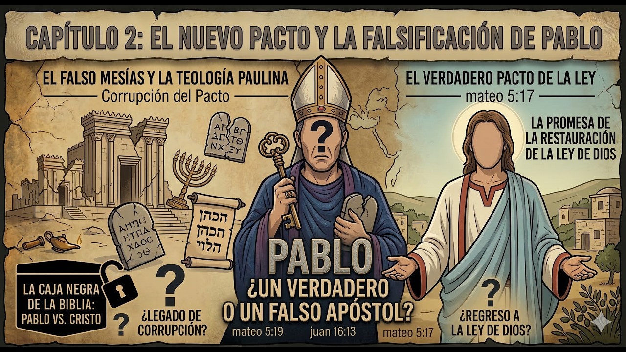 La caja negra de la Biblia: 2. El nuevo pacto y la gran falsificación de Pablo.
