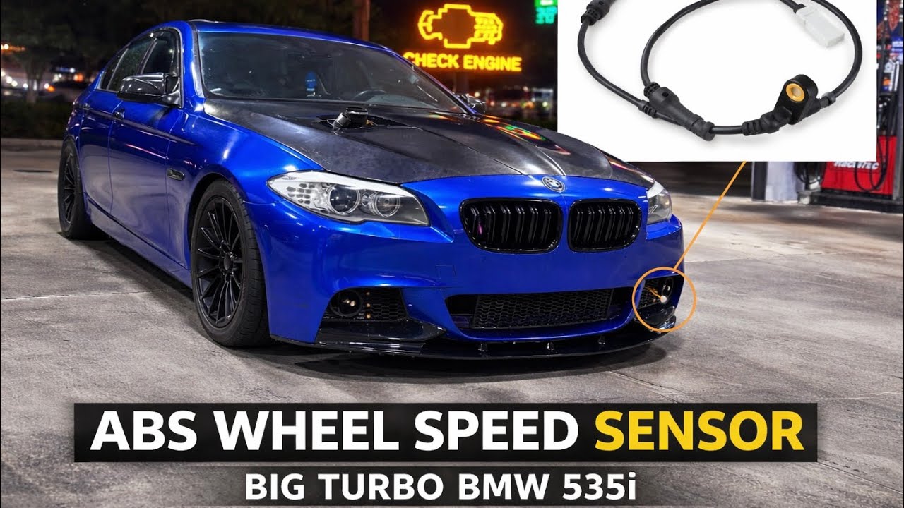Why My Big Turbo BMW 535i Went Into Limp Mode (ABS Sensor)