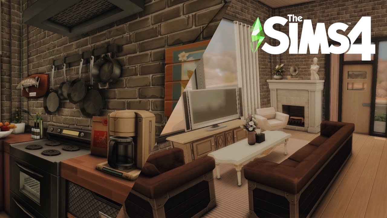 Base Game Only | NoCC | ASMR Speedbuild | The Sims 4