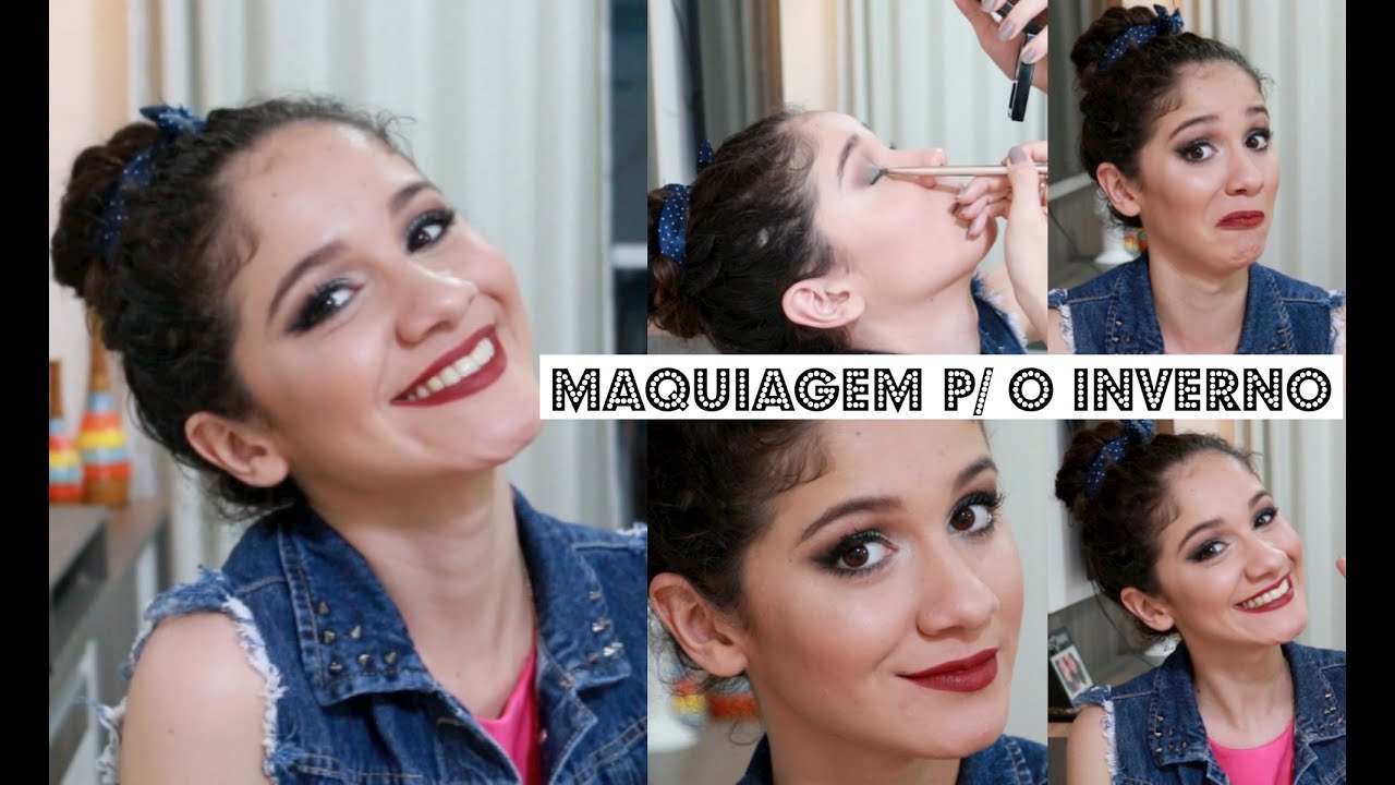 Maquiagem para o Inverno com produtos nacionais!