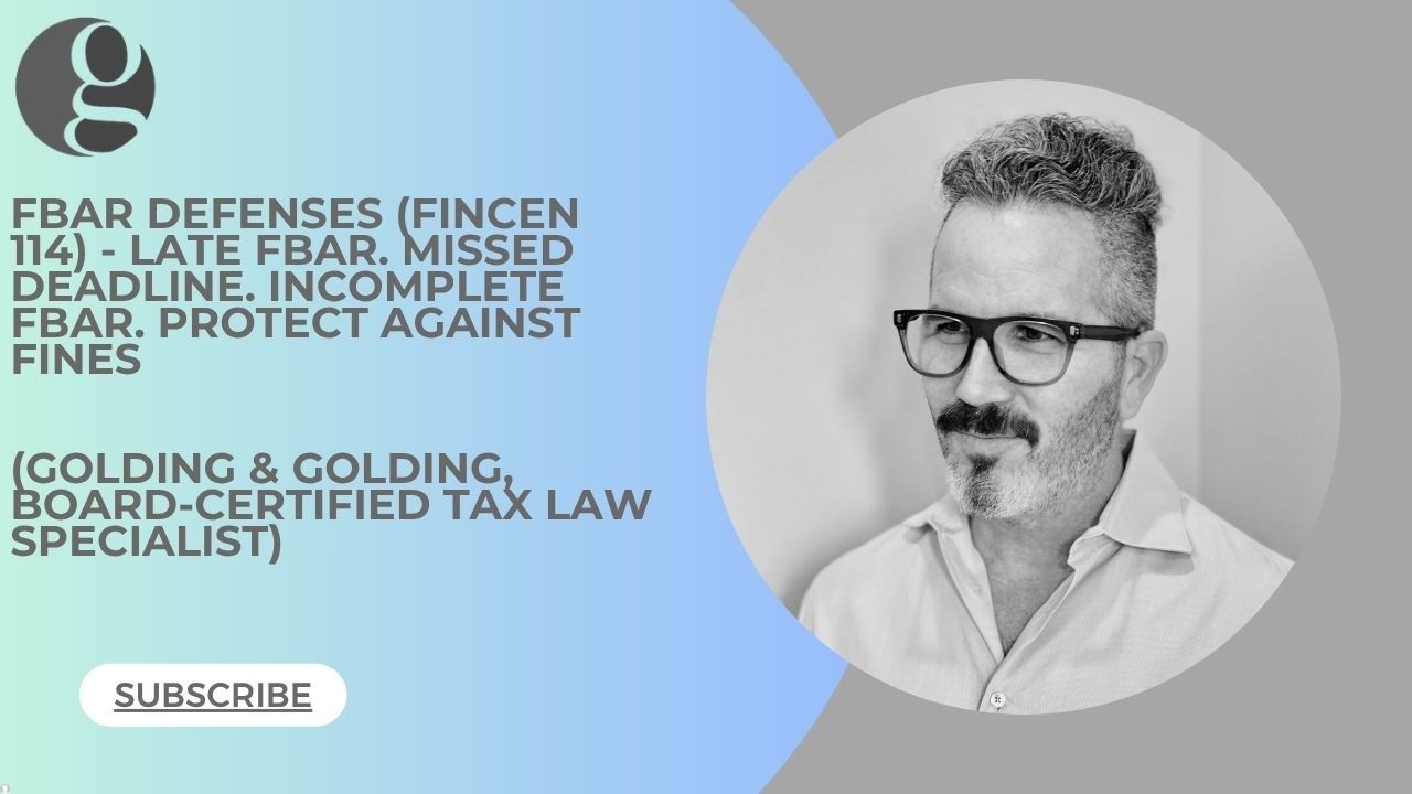 Стратегии защиты от штрафов за неполный отчет FBAR (FinCEN 114) - Неполный отчет FBAR. Пропущенны...