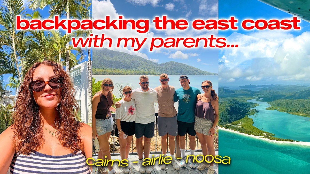REUNITED WITH MY FAMILY! Backpacking the East Coast With My Parents! 🇦🇺