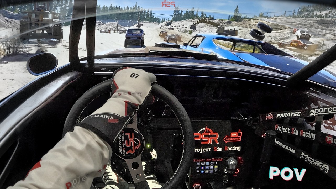 Wreckfest 2 Might Be the Craziest Racing Game Ever! | Fanatec DD+