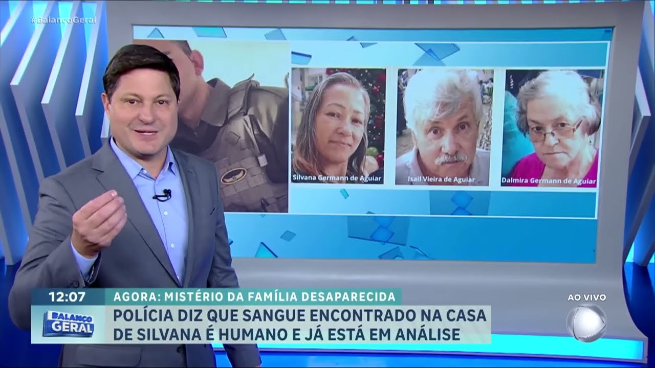 Caso família desaparecida: perícia confirma sangue humano na casa de Silvana; mistério continua