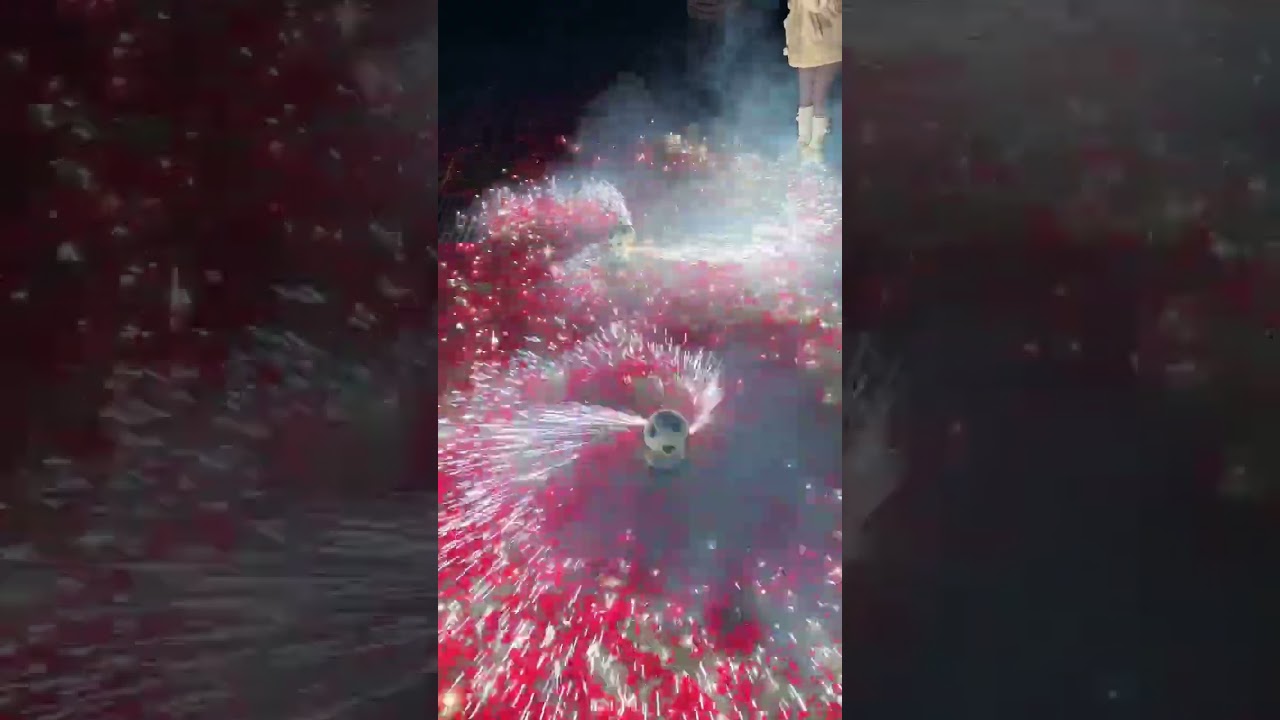 Epic Football Fireworks Show ⚽🎆 So Satisfying!