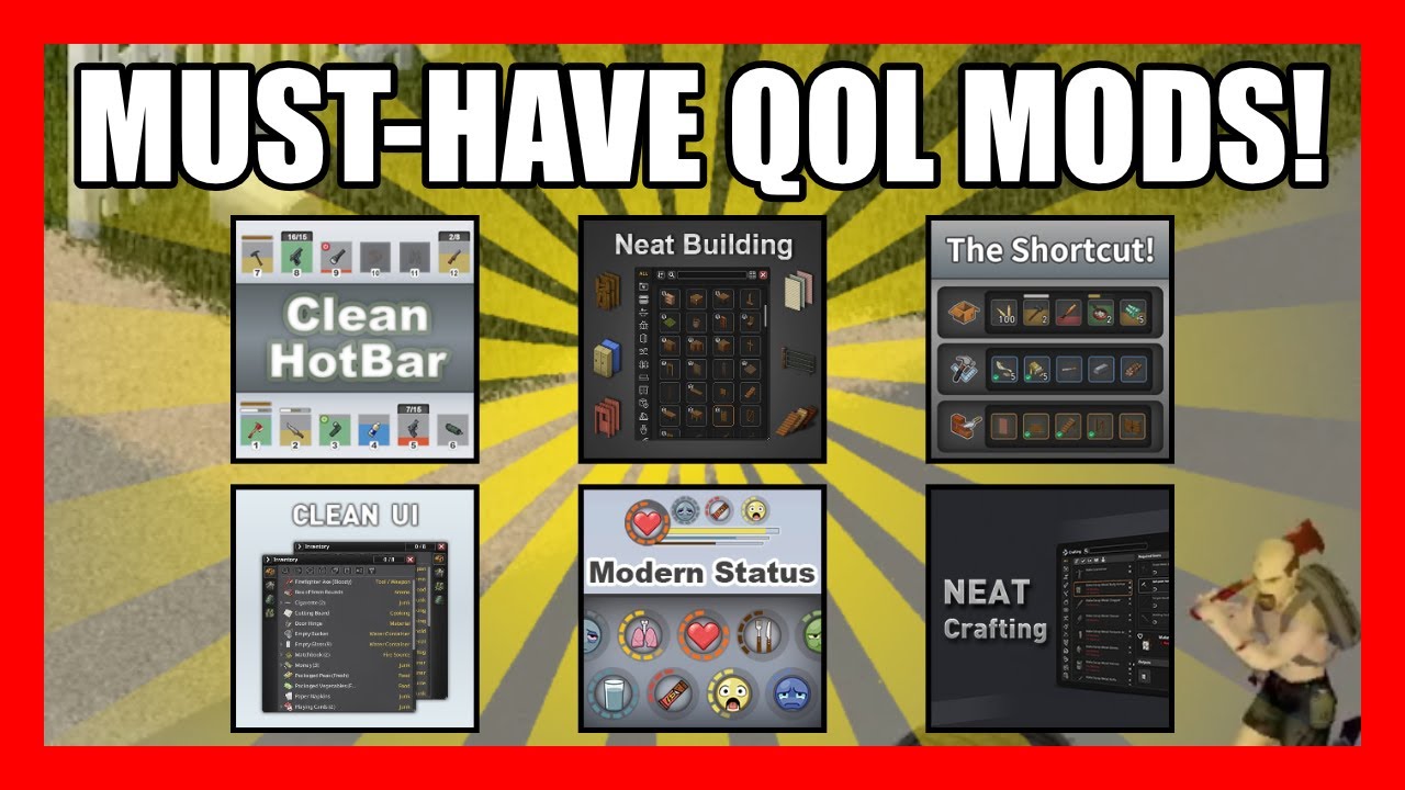 The Best Project Zomboid UI Mods You NEED (By Rocco)