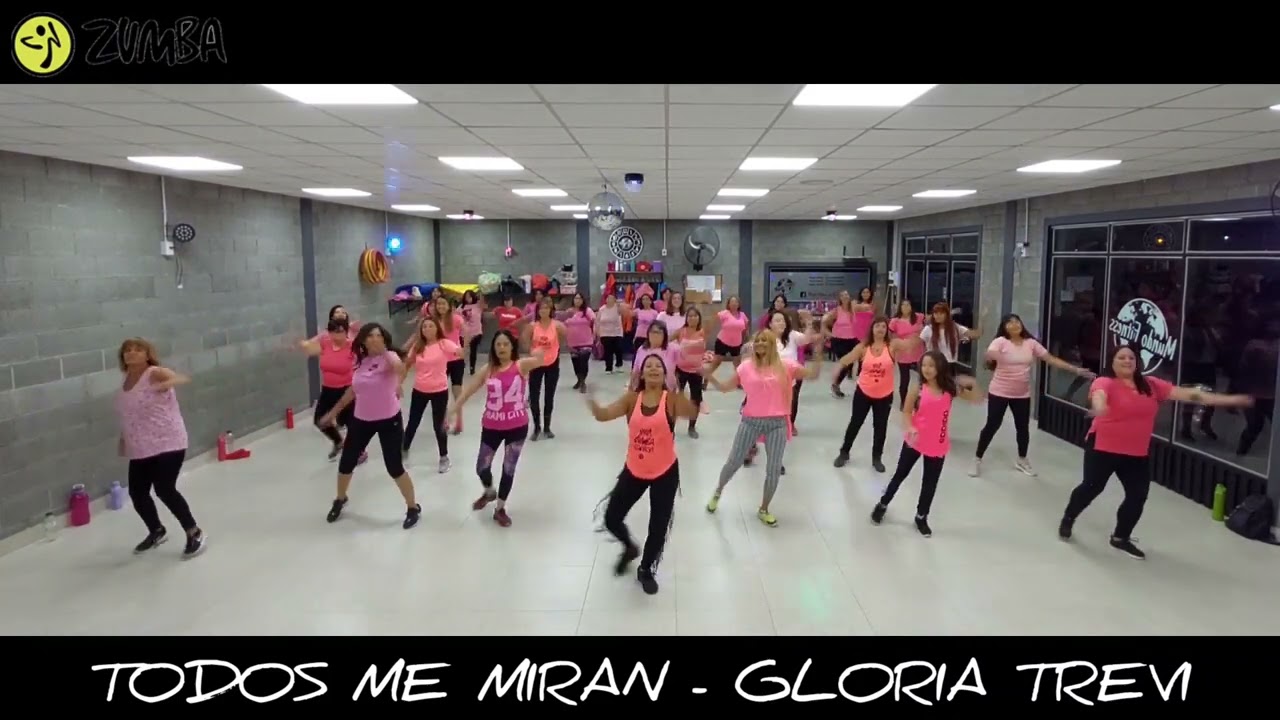Todos me miran - Gloria Trevi | Coreograf&iacute;a Victoria Aguilar  FELIZ D&Iacute;A DE LA MUJER ZUMBERAS 🥰🥳❤