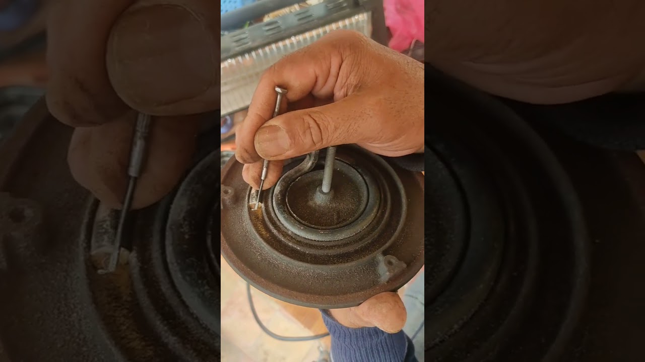  محاولة اصلاح  ريشوا كهربائي 