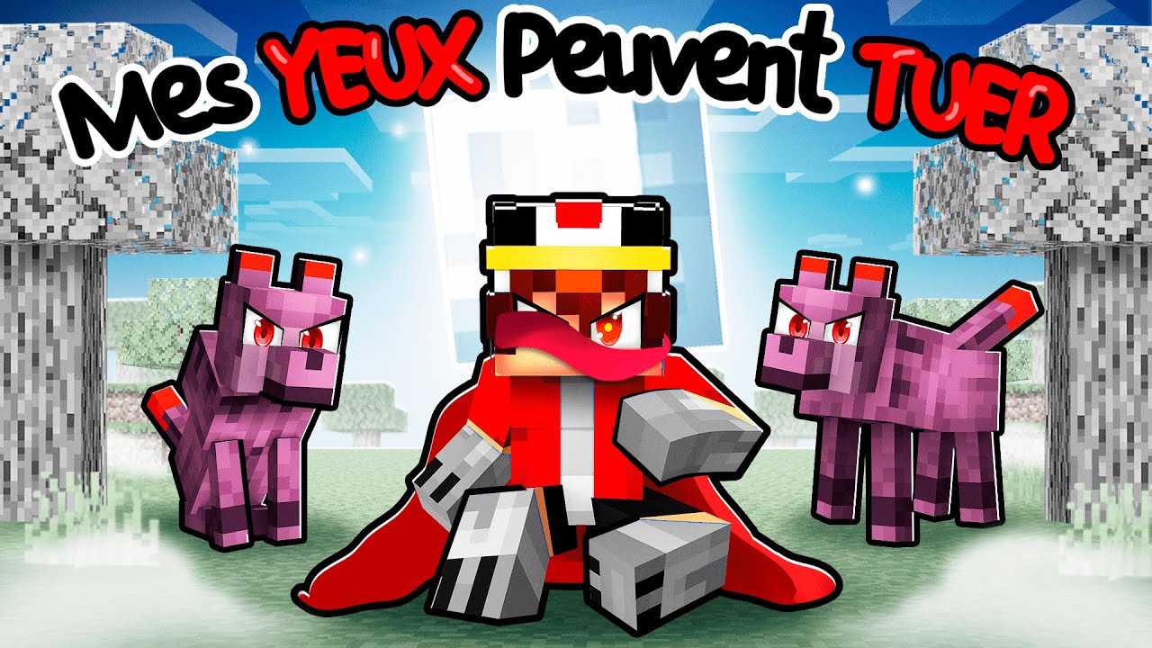 Mes YEUX peuvent TUER sur Minecraft !