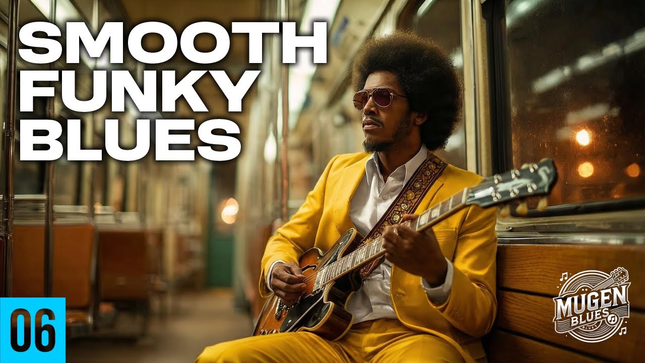 Smooth and Funky Blues to Relax and Unwind | Relaxed Groove Instrumental