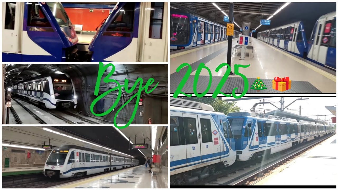 Metro de Madrid: Recopilación 2025.