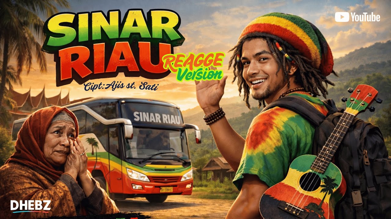 SINAR RIAU - REAGGE VERSION | CIPT. AJIS ST SATI | ETHNIC COVERSONG | DHEBZ | LAGU MINANG REAGGE | 