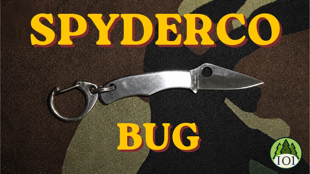 SPYDERCO BUG, Worlds Smallest Folder? - Episode 47