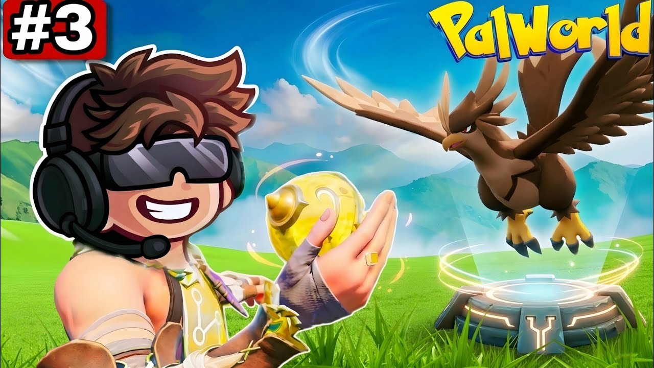 I Found a RARE Flying Pal! 😱 Palworld Gameplay #3