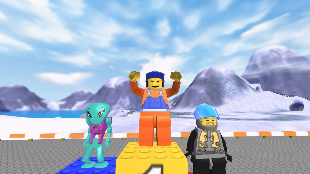 Lego Racers 2 - 04. Arctic (2001) [Windows] | 4K/60