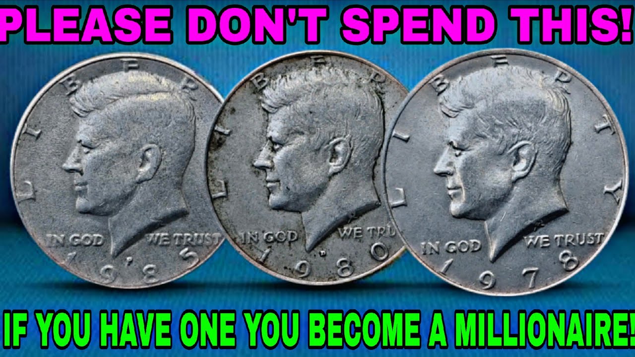 Check Your Change NOW! 🔥 TOP 5 Kennedy Half Dollar Coins That Could Make You RICH Overnight!