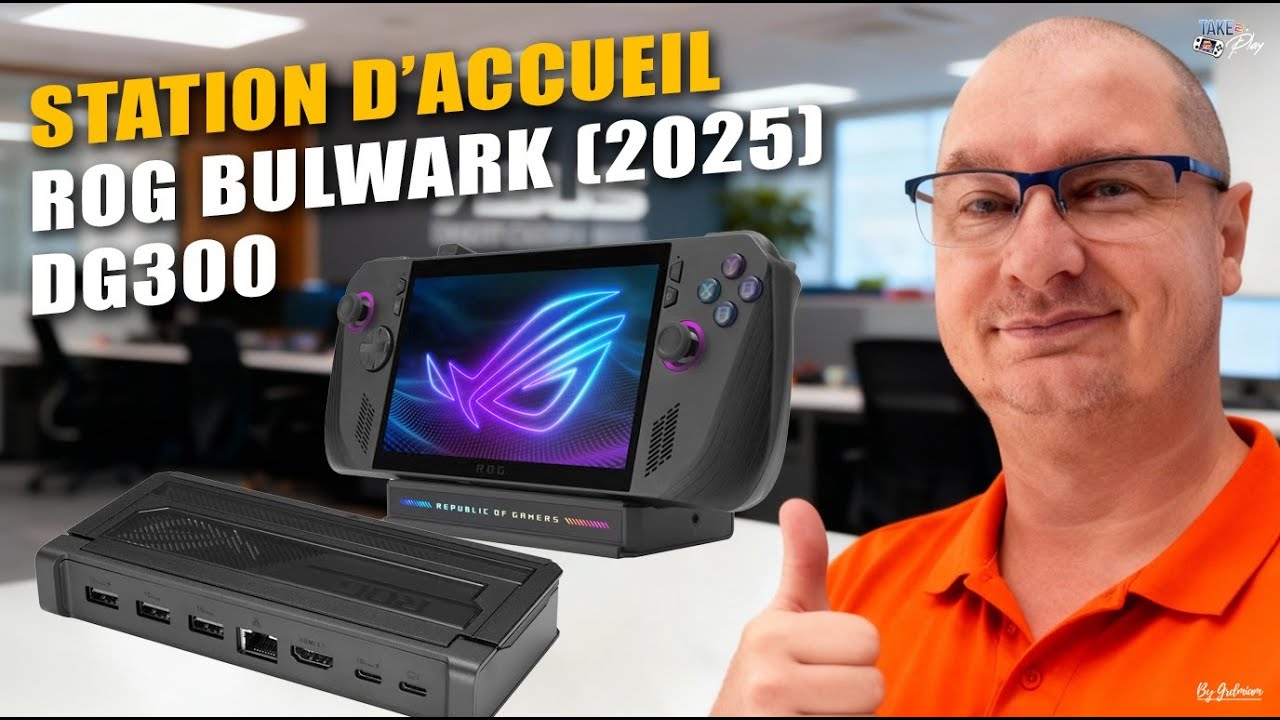 Dock ROG BULWARK Asus &agrave; 160 balles, Plus chers tu meurs, mais VRR, 144Hz et costaud!