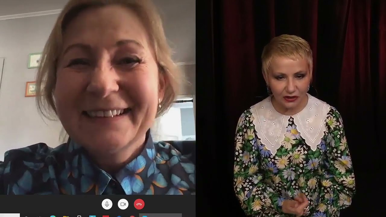 Zajęcia Teatralne. Gość: Elżbieta Kopocińska. MDK Zgorzelec. 28.04.2021.