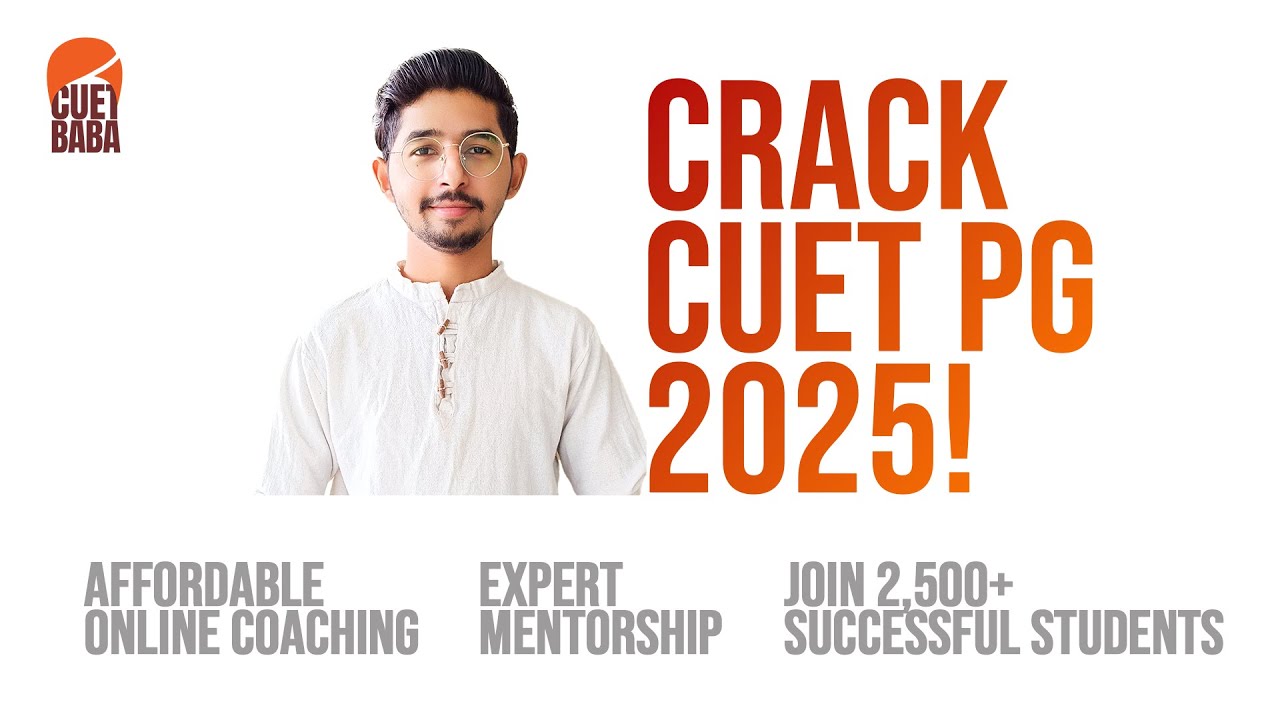 India's No.1 CUET PG Coaching I CUET BABA I Lectures I Notes I Mock Test I PYQ I Mentorship #cuetpg