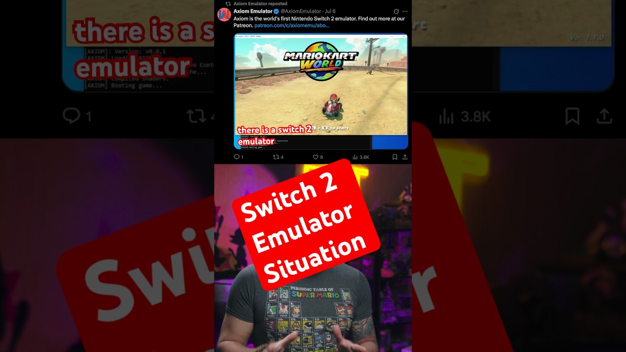 Мошенническая ситуация с эмуляцией Switch 2