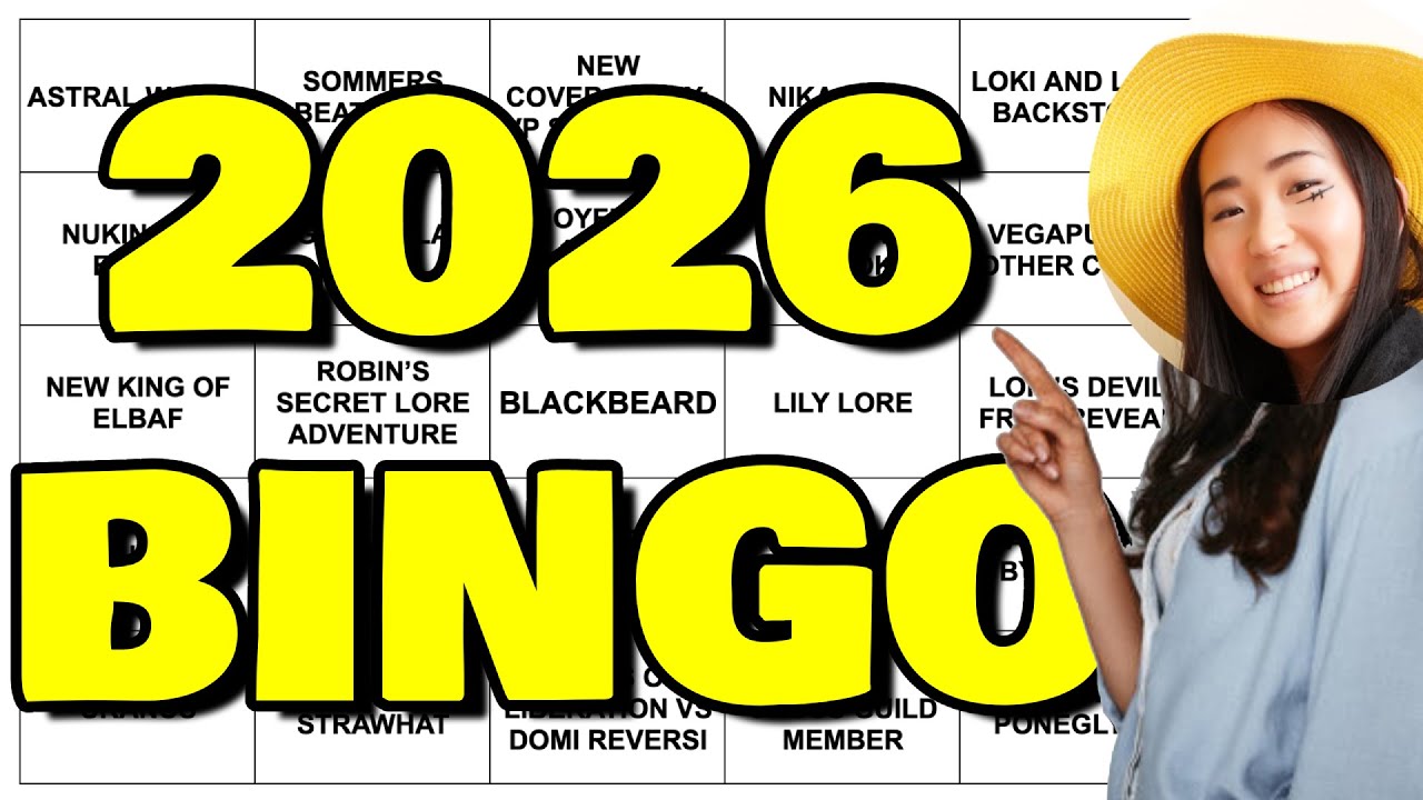 2026 One Piece Bingo ✨ (Break Week Stream)