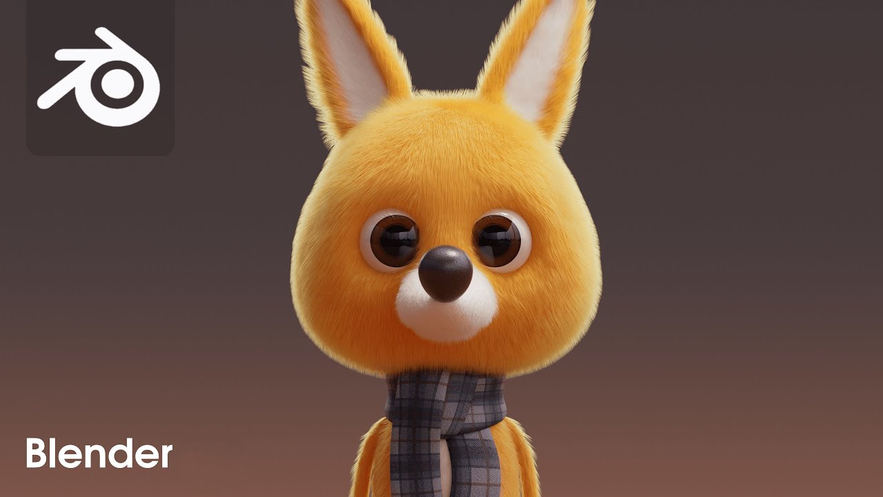 3D Fox Sculpting & Modeling | Blender Timelapse