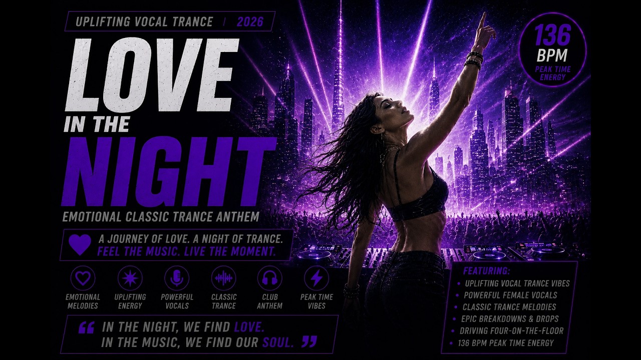 Love in the Night (Uplifting Vocal Trance 2026) | Emotional Classic Trance Anthem