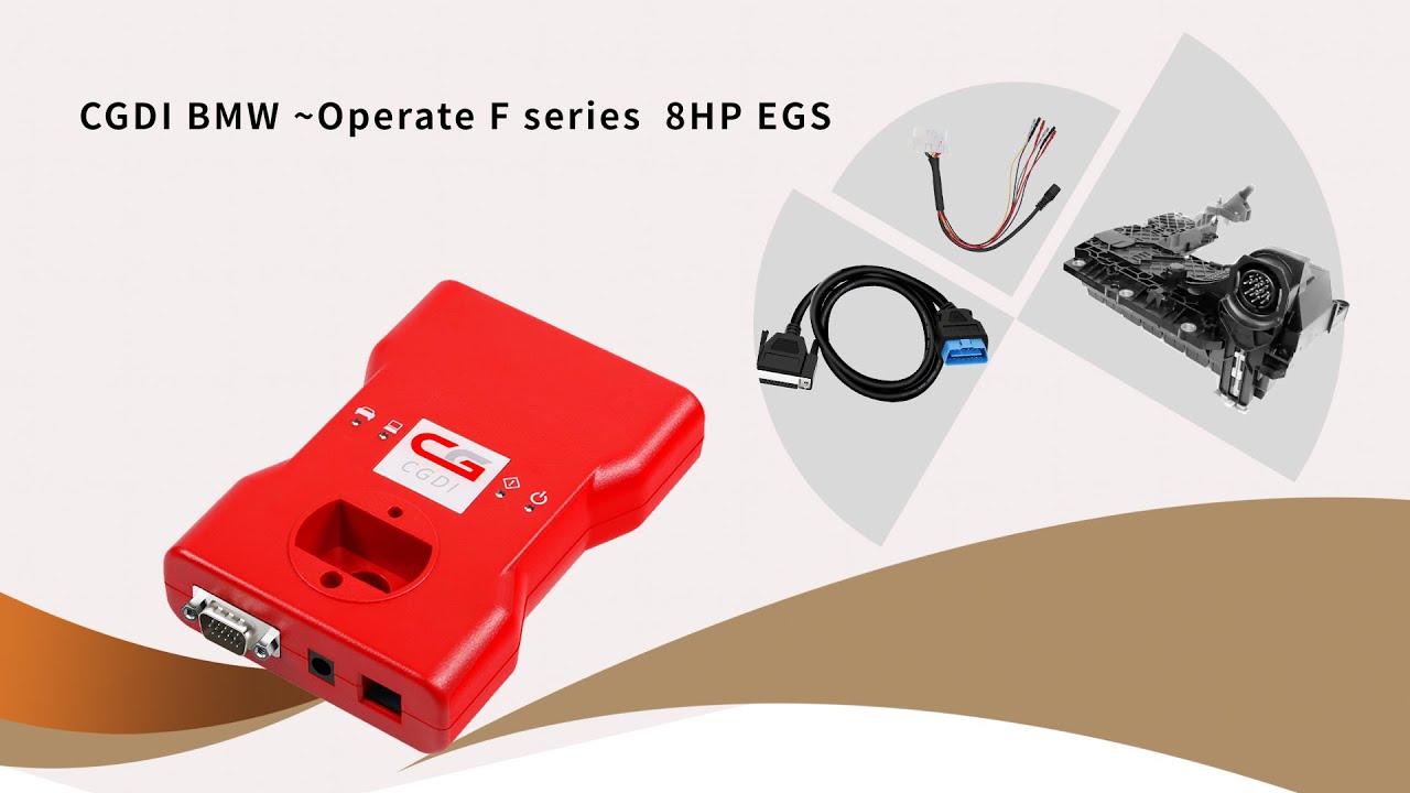 CGDI BMW ~EGS 8HP F series function