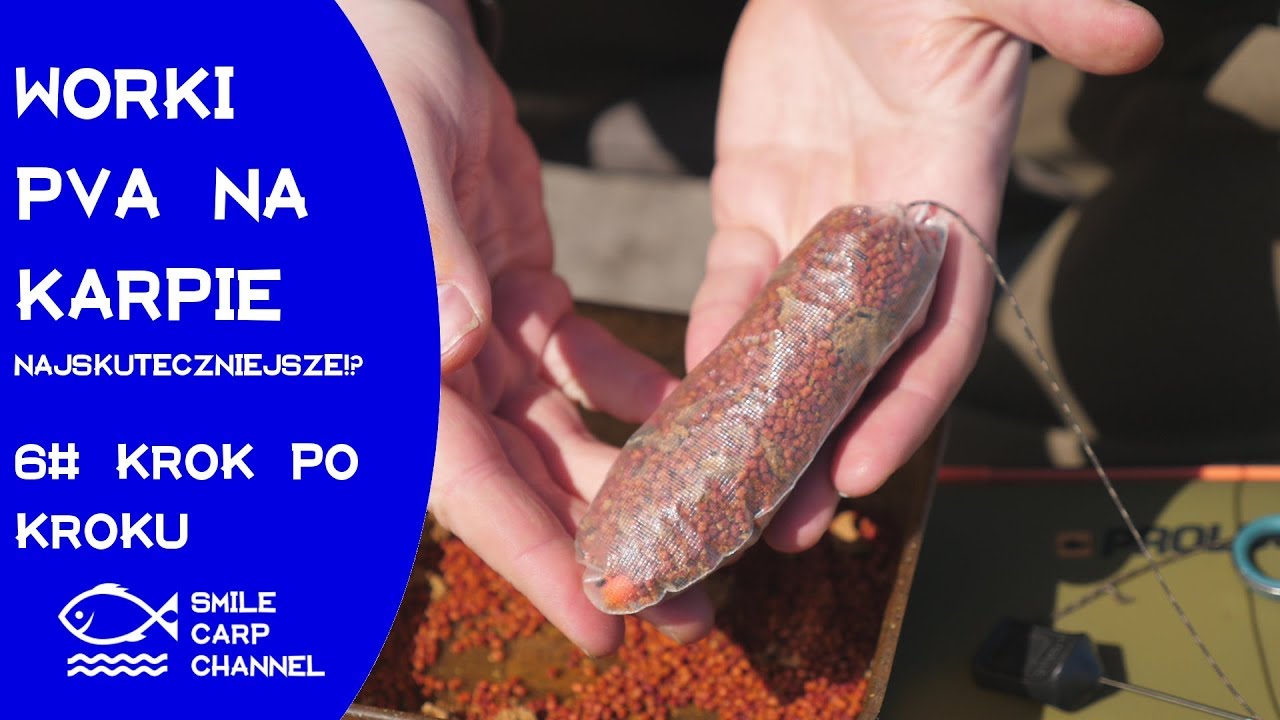 Worki PVA na karpie. NAJSKUTECZNIEJSZE?! 6# Krok po kroku