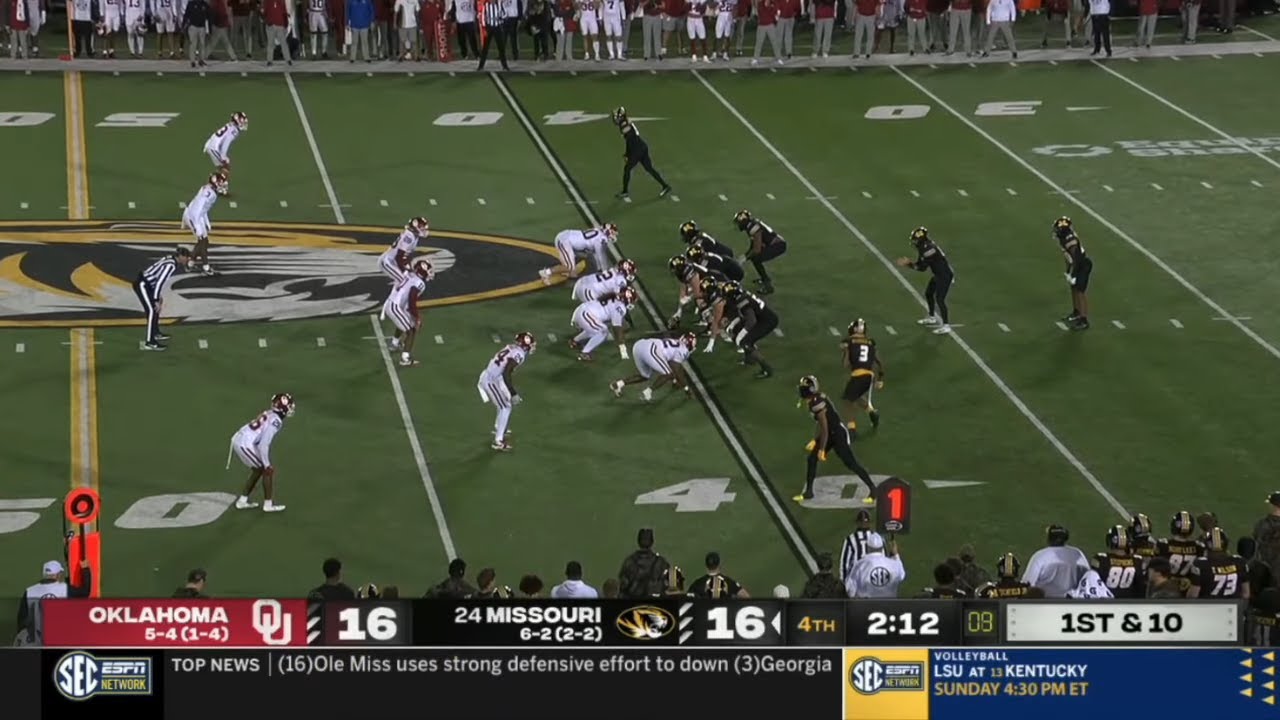 Oklahoma vs Missouri WILD Ending | 2024 College Football