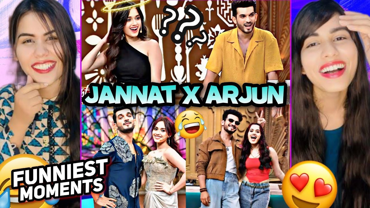 Arjun Bijlani & Jannat Zubair's Cutest & Funniest Moments Reaction 😂❤️ | Friendship Goals |