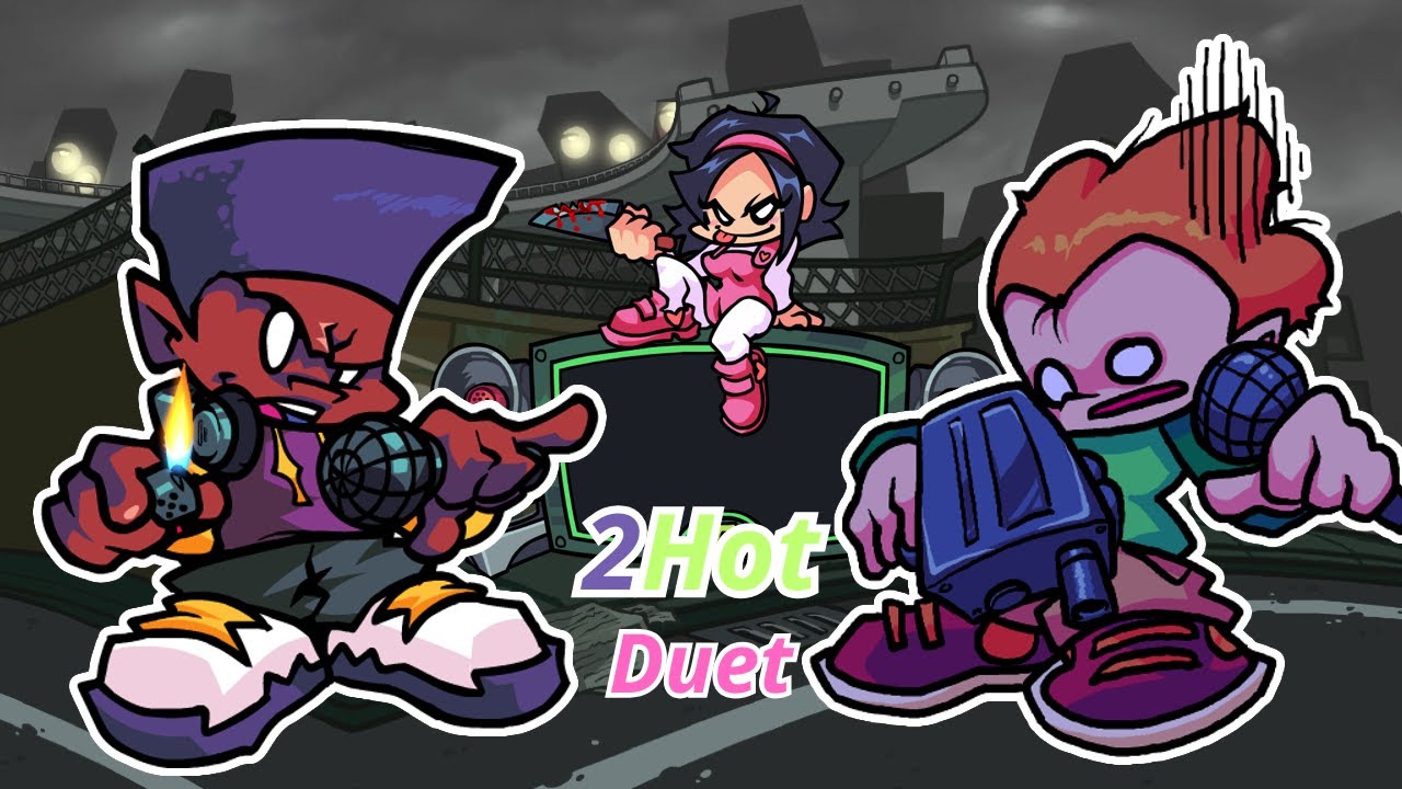 FNF 2Hot but it's an actual duet [Nonstop]