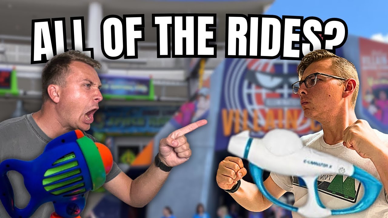 We Rode EVERY Shooting Dark Ride!