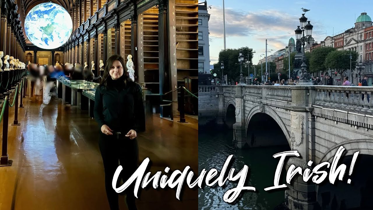 Uniquely Irish! Dublin Castle & Trinity College and Library