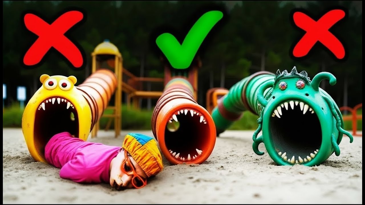 SLIDE EATER EAT SLEEPY - SPRUNKI MONSTER EATER SLIDE in real life in CALLING